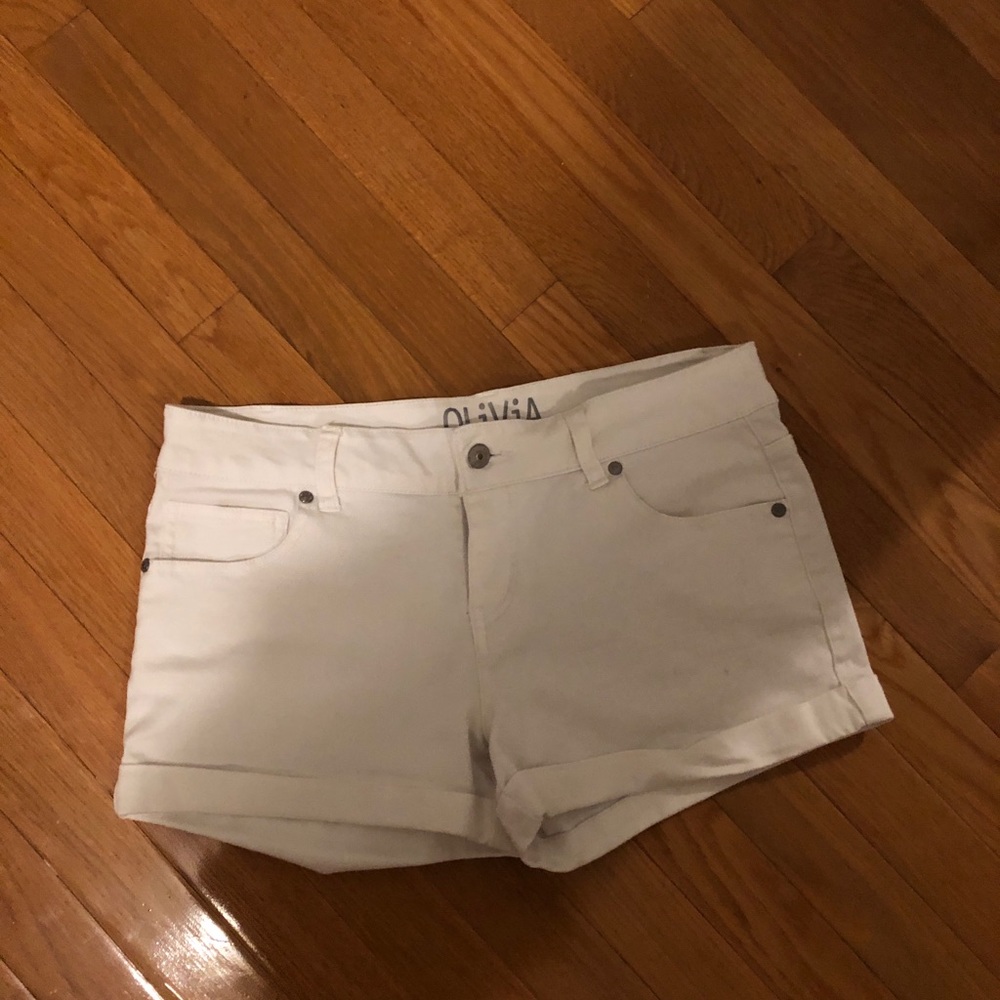White shorts